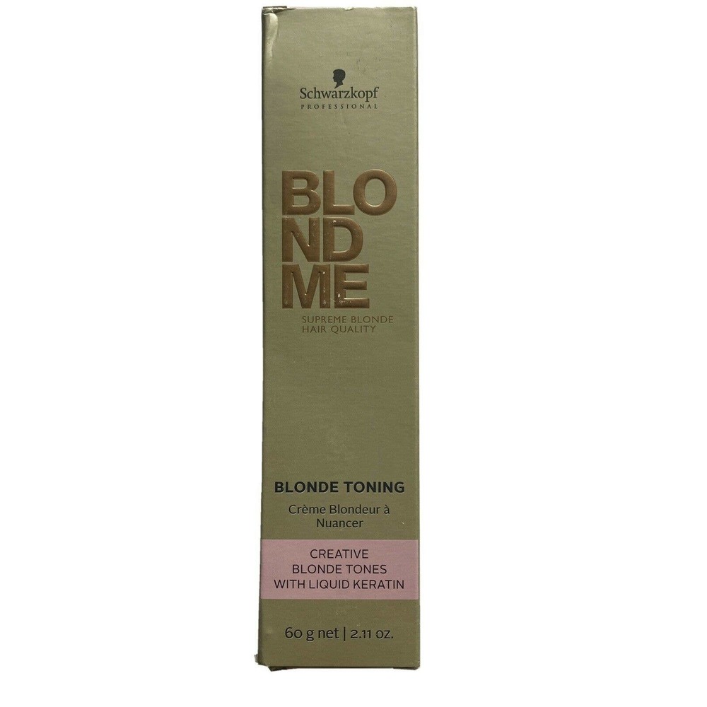 Schwarzkopf Blonde Me Steel Blue Toning Hair